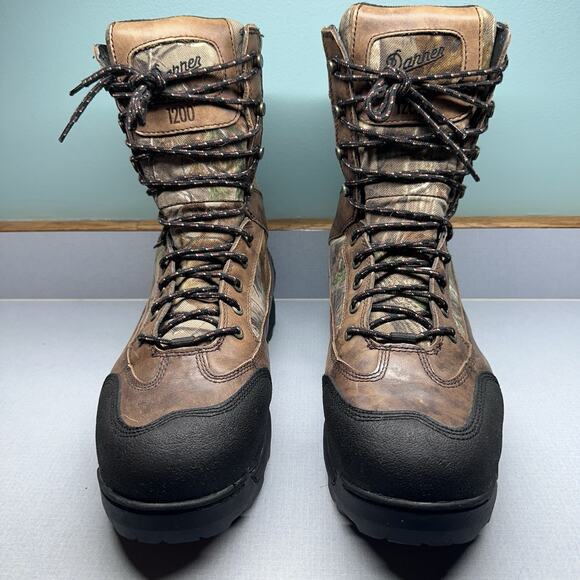 Gore-Tex Danner Real tree Pronghorn 8" 1200G Insulated Waterproof Men’s 11D - Picture 3 of 16